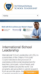 Mobile Screenshot of internationalschoolleadership.com